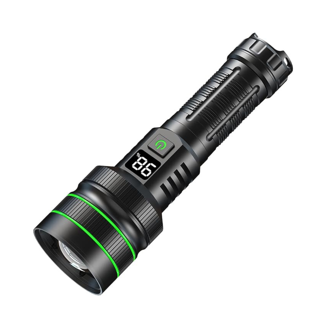 PowerBeam - Torche LED Puissante avec Zoom