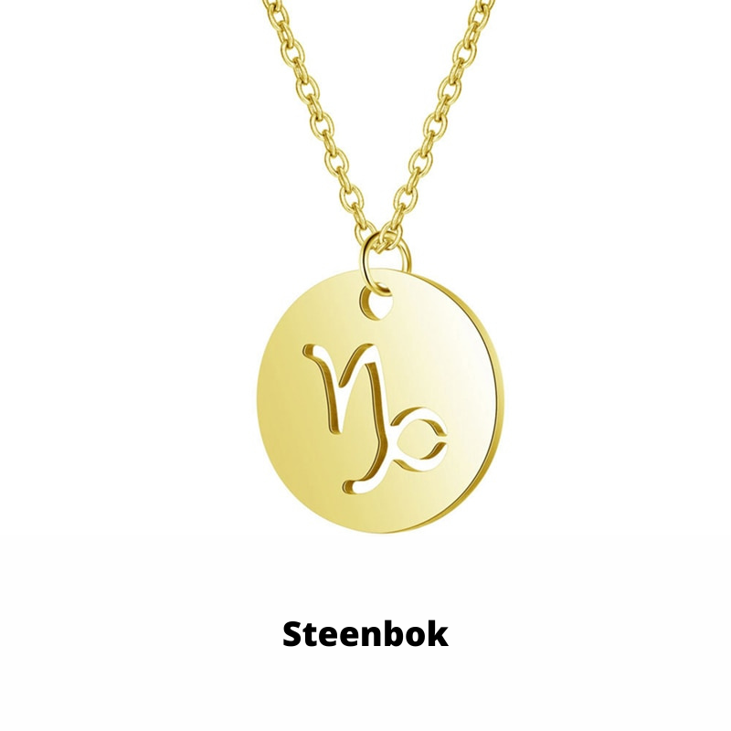Collier Signe du Zodiaque - Or, Argent ou Or Rose