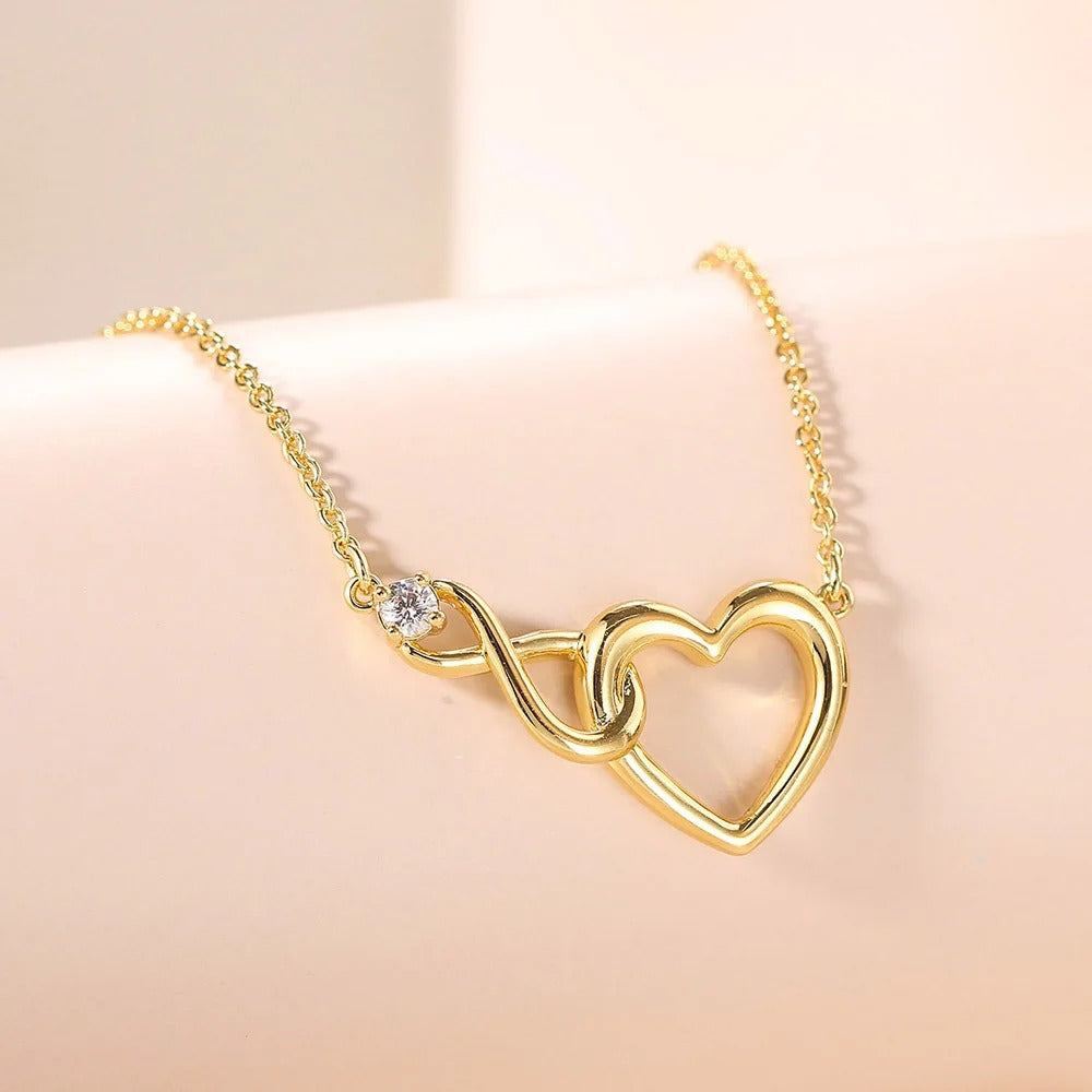 HeartBond - Collier intemporel lien d'amour