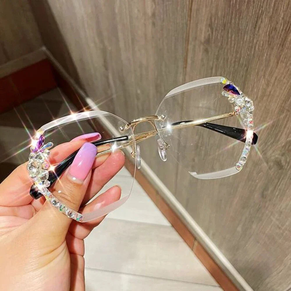 AyaVision - Lunettes de Soleil Vintage Sans Monture