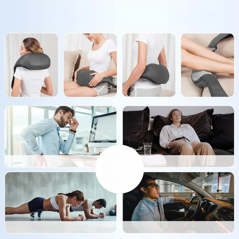 Relief Masseur Musculaire - Appareil de Massage Chauffant a Plusieurs Modes