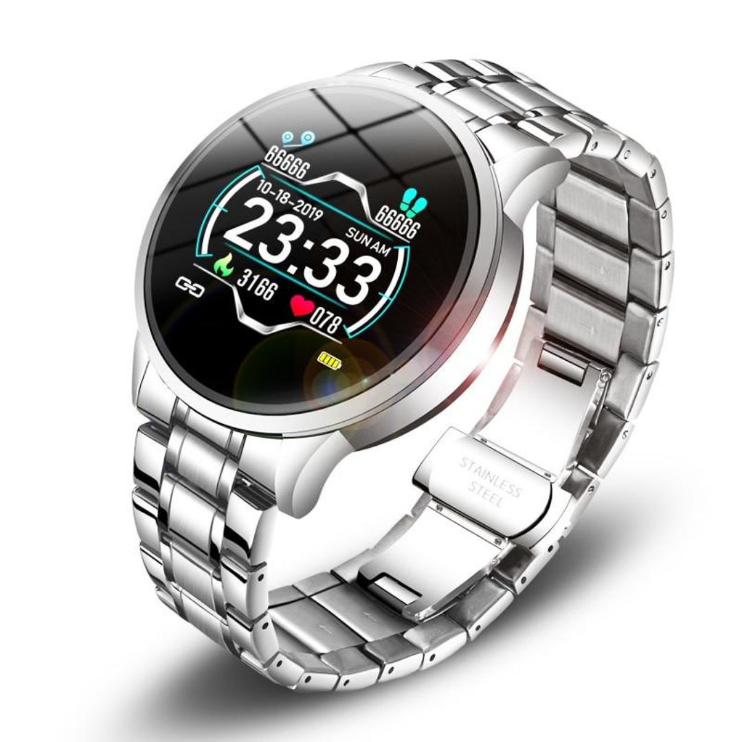 TimelessTrack – Smartwatch Élégante Fonctions Avancées