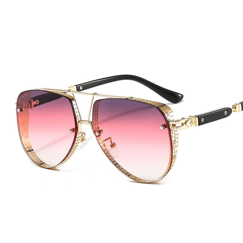 Zoey Sunglasses - Lunettes de Soleil Ovales Raffinées