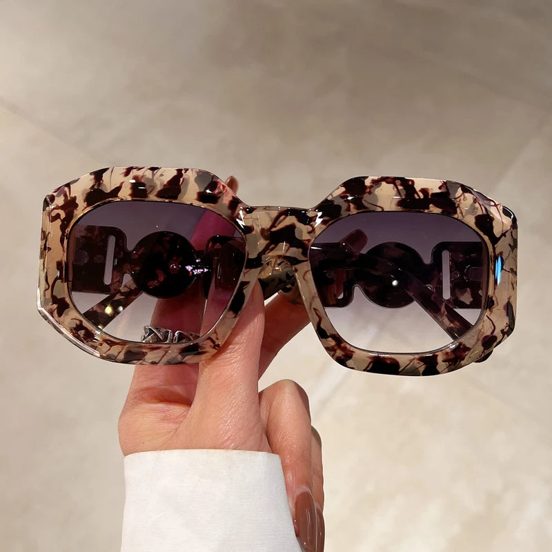 Julia Shades - Lunettes de Soleil Carrées Rétro Chic