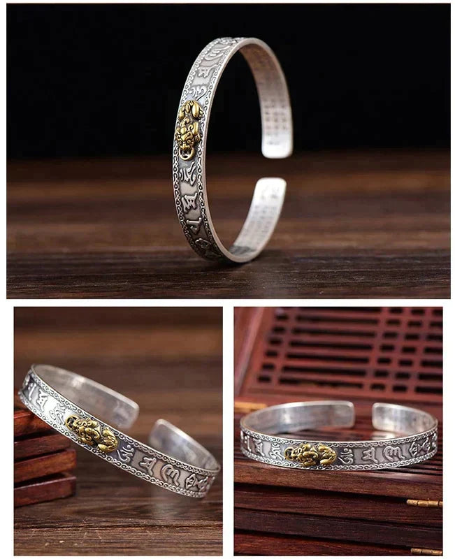 Bracelet Pixiu Argent - Richesse et Feng Shui