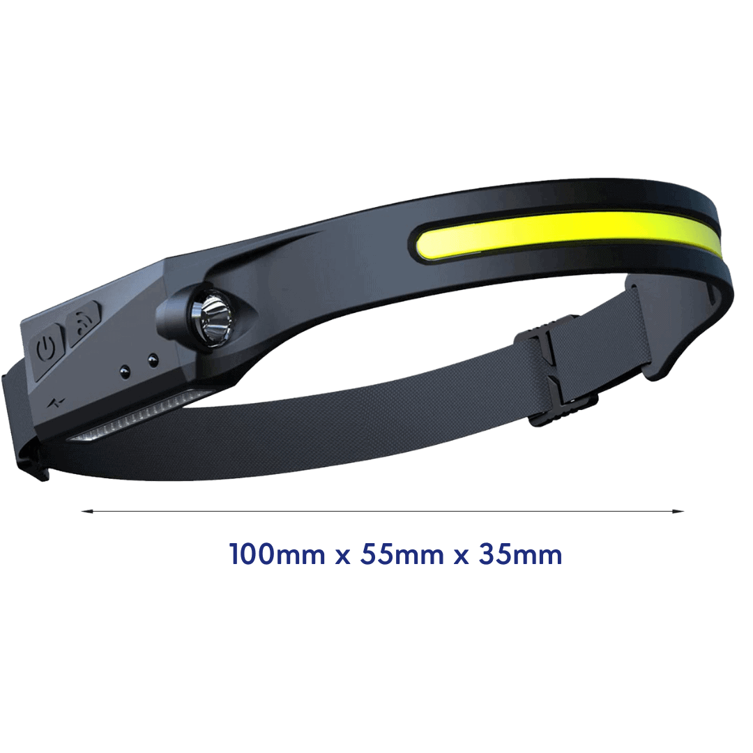 GlowSense - Lampe Frontale Induction