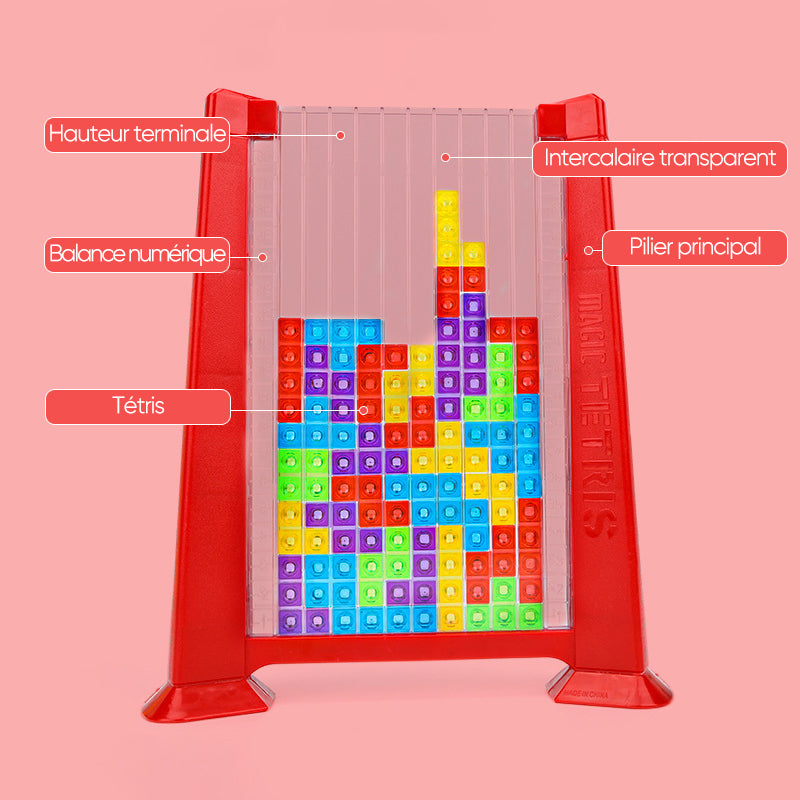 BrainBlocks - Puzzle Blocs en Bois Créatif