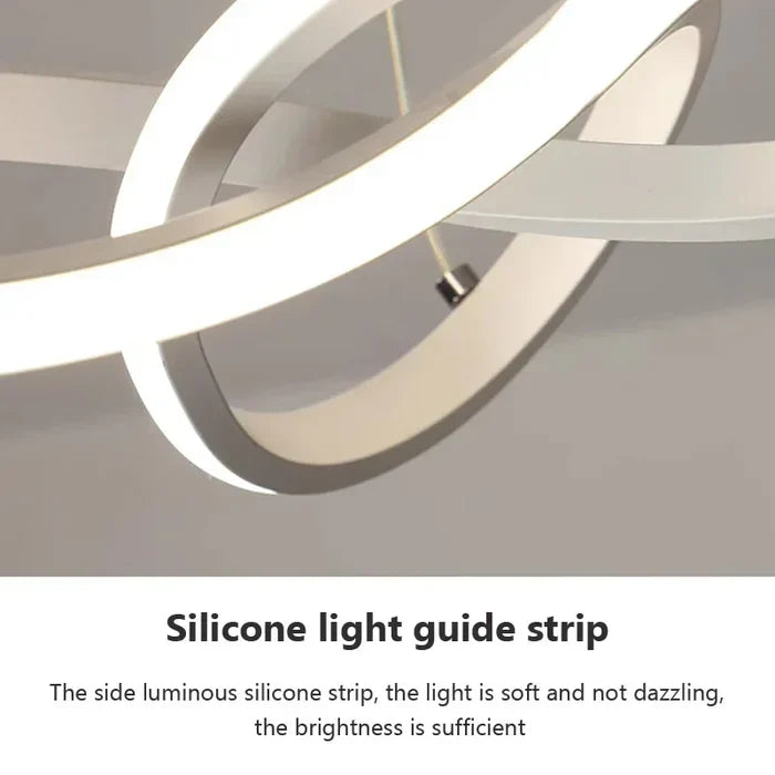 WaveGlow Ceiling Light – Plafonnier LED Stylé