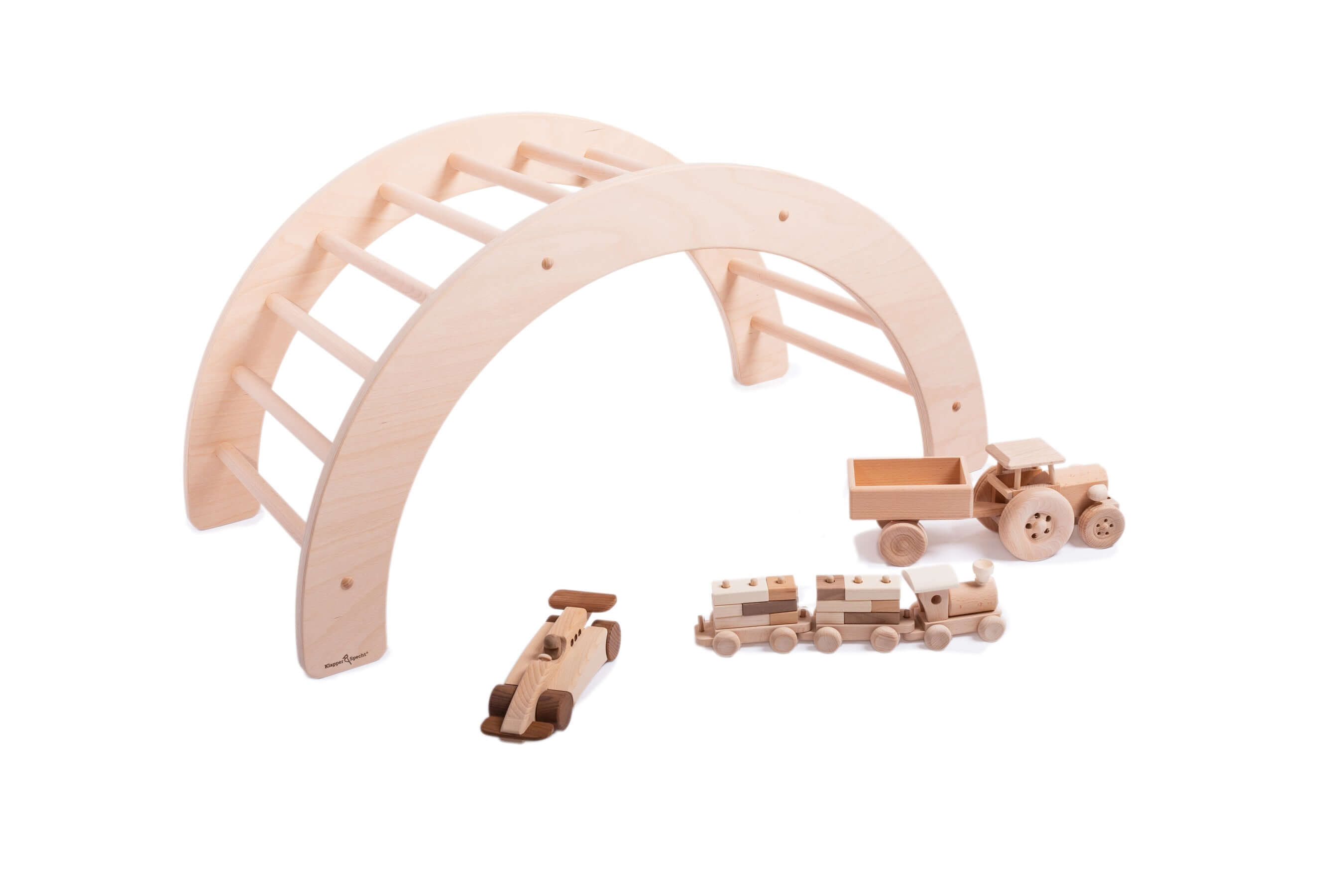 ClimbingArc Kids Toy – Portique Éducatif en Bois