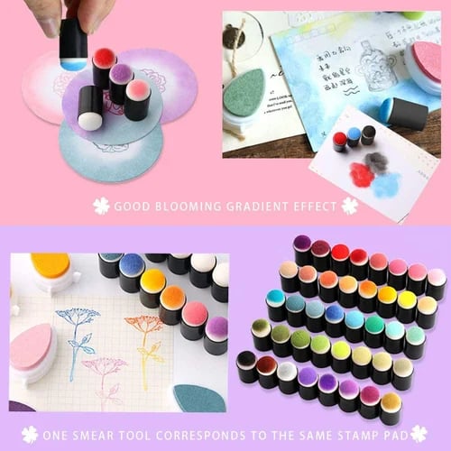 ColorPlay - Set Peinture Doigts Créatif 20 Couleurs