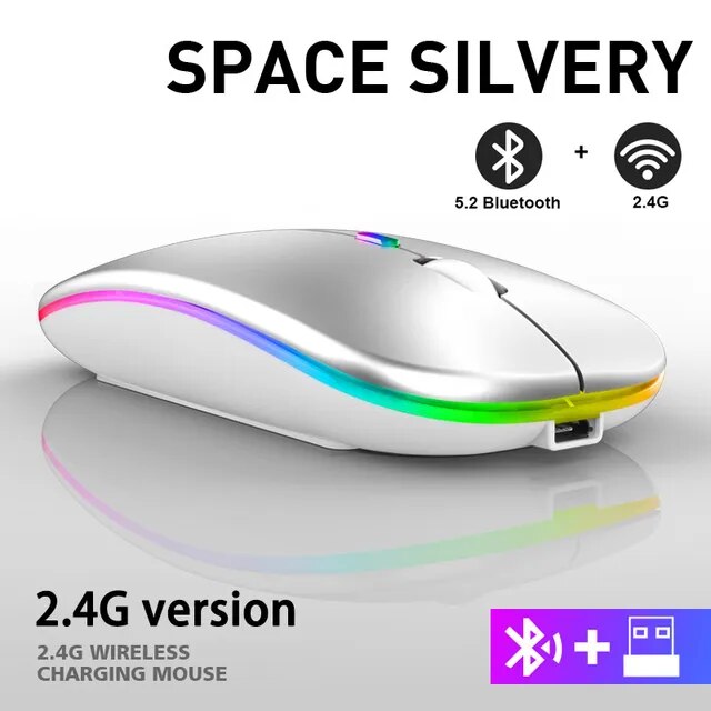 LuxeClick Mouse – Souris Bluetooth Rechargeable Sans Fil