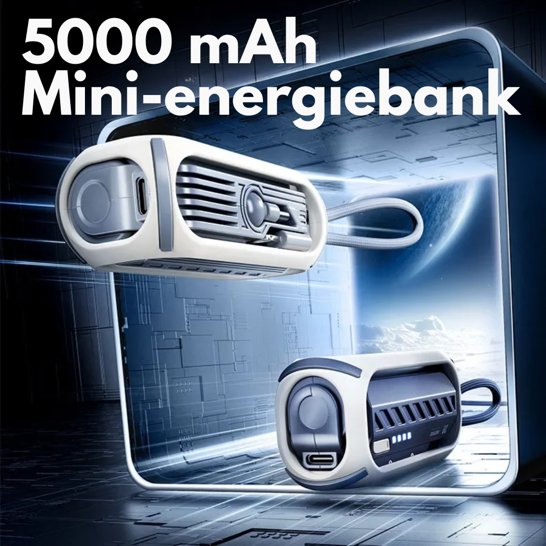 CompactCharge - Powerbank Portable Compacte 10 000 mAh