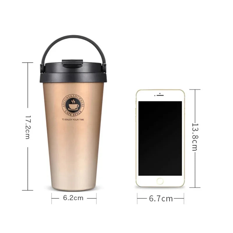 ThermaSip - Mug Voyage Isolant Café pour la Route