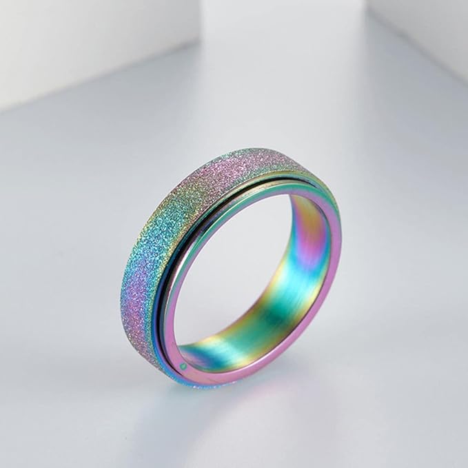 Sereno Spinner Ring - Accessoire Lumineux Relaxant
