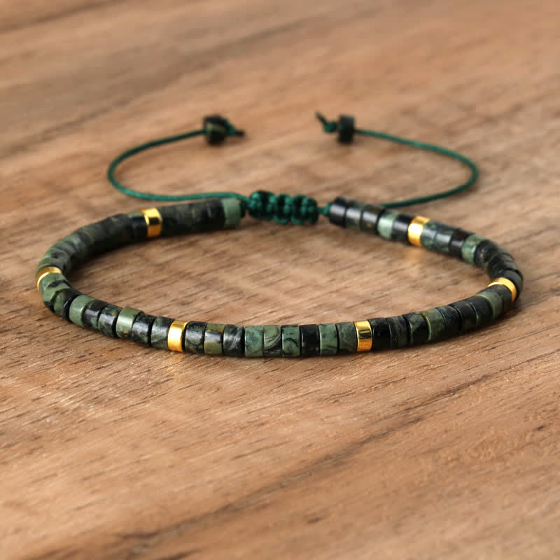 Seraphina - Bracelet tressé en pierres naturelles 2,4 mm