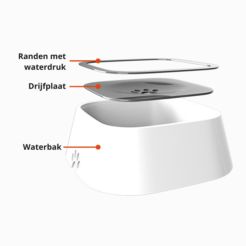Pet Splash Bowl - Fontaine à Eau Animaux