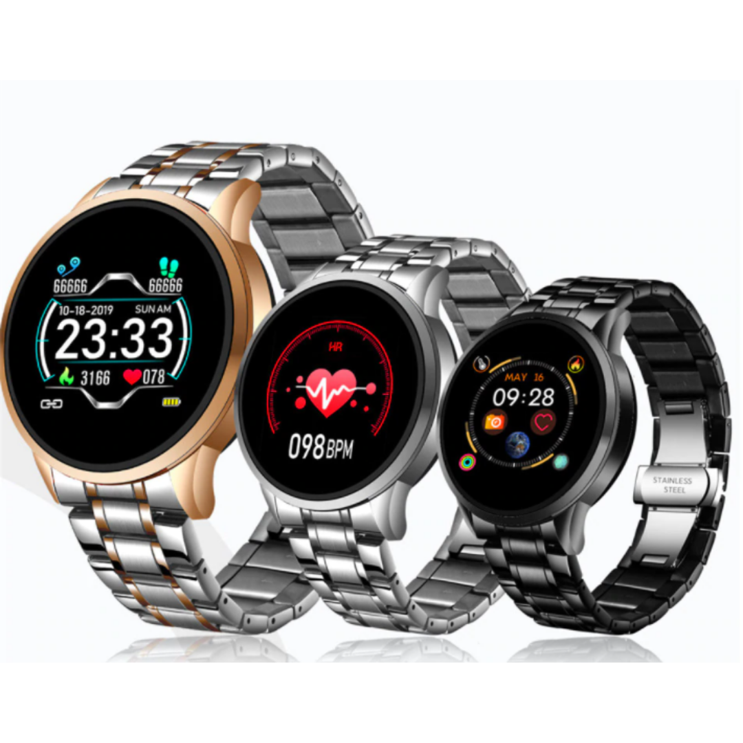TimelessTrack – Smartwatch Élégante Fonctions Avancées