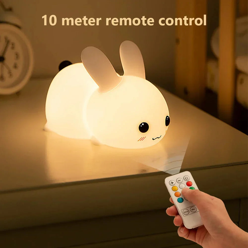 BunnyGlow - Adorable Veilleuse LED pour Enfants