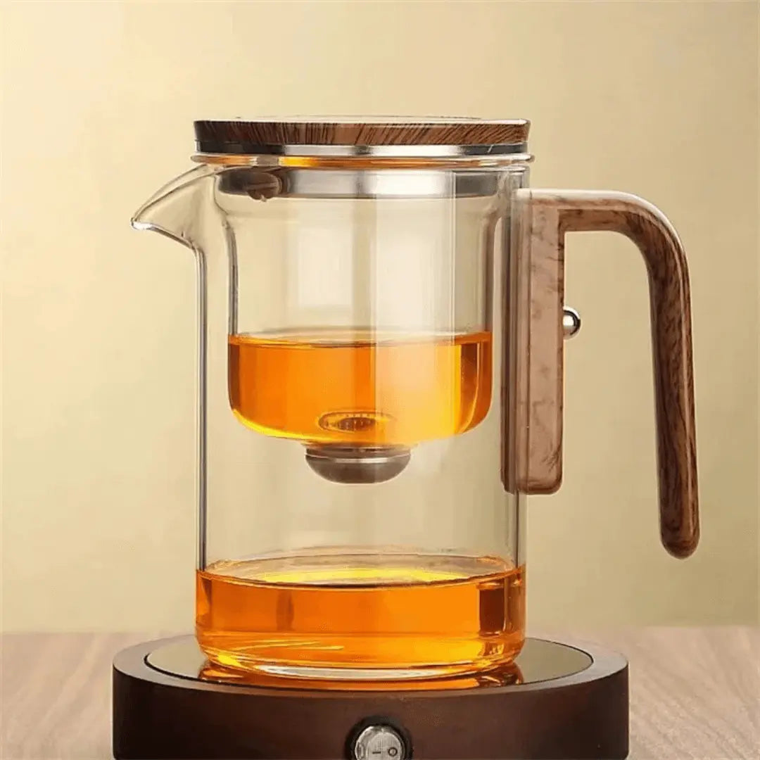 ClearBrew – Théière Transparente Élégante Café & Thé