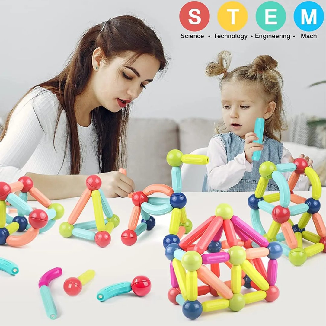 Magneo Blocks - Set de Construction Magnétique Enfants