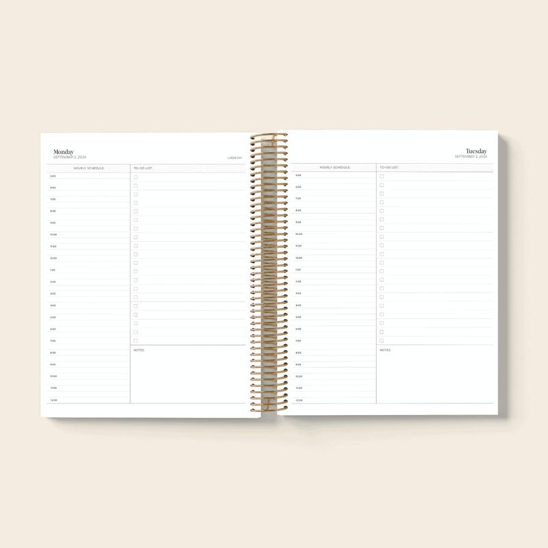 PlanEase - Agenda Annuel 24-25 Stylé pour l'Efficacité