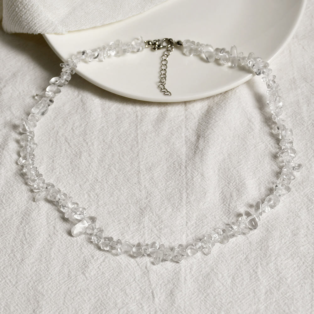 Collier Cristaux Polis Lina - Beauté Naturelle