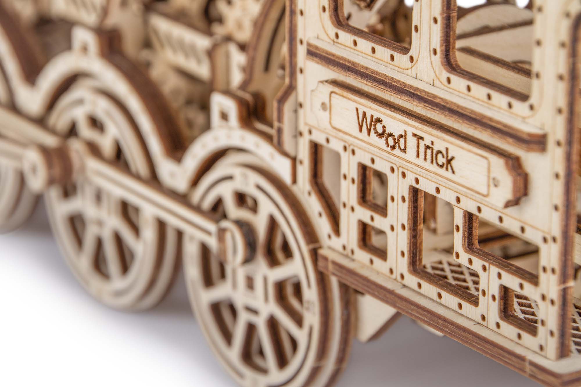 TrainCraft 3D Puzzle – Locomotive Historique avec Wagon