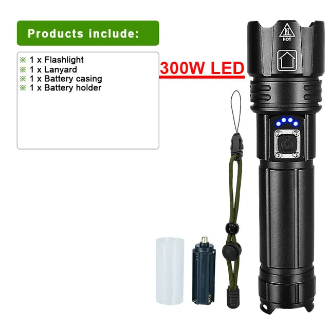 PowerBeam - Lampe Torche LED Rechargeable Aventure
