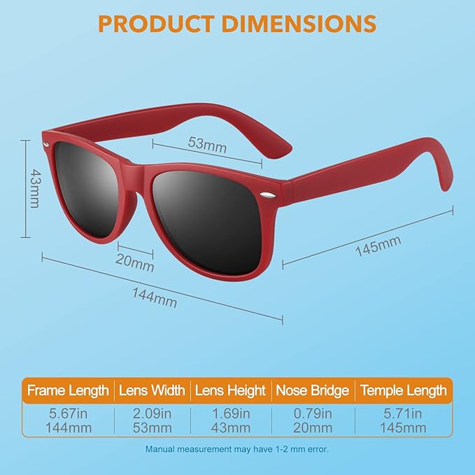 Jamie – Lunettes de Soleil Rétro Années 80