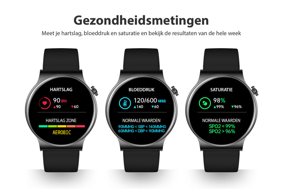 SmartFit Watch - Smartwatch Stylée Santé et Usage