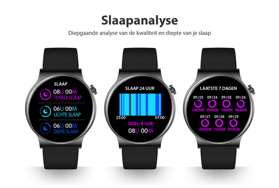 SmartFit Watch - Tracker Santé Multifonction Stylé