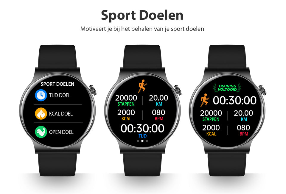 SmartFit Watch - Smartwatch Stylée Santé et Usage