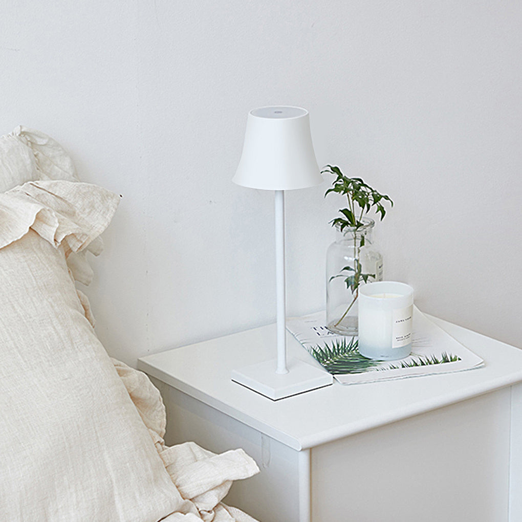 StylishGlow - Lampe de table tactile sans fil rechargeable