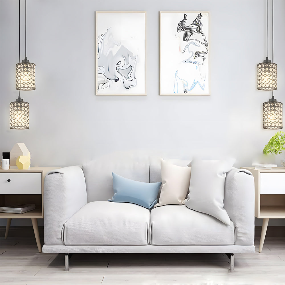 Claréno – Suspensions Décoratives Élégantes en Cristal | Pour un Intérieur de Luxe