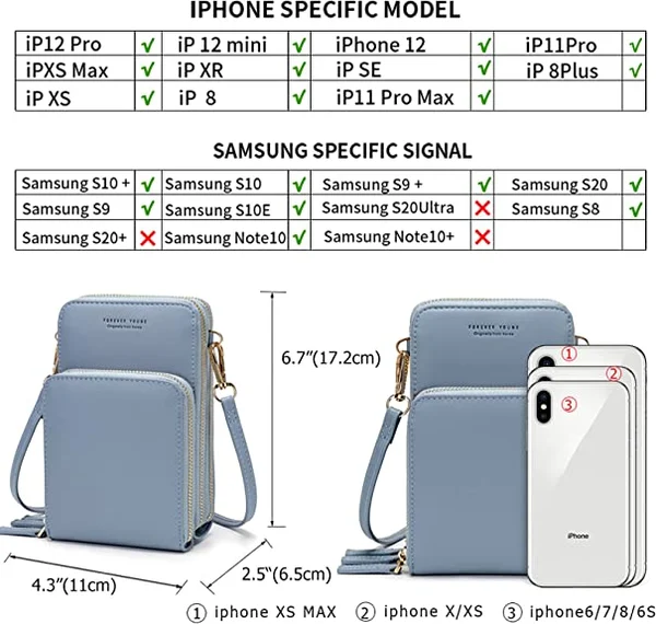 SleekCross Bag – Crossbody Compact Usage Quotidien