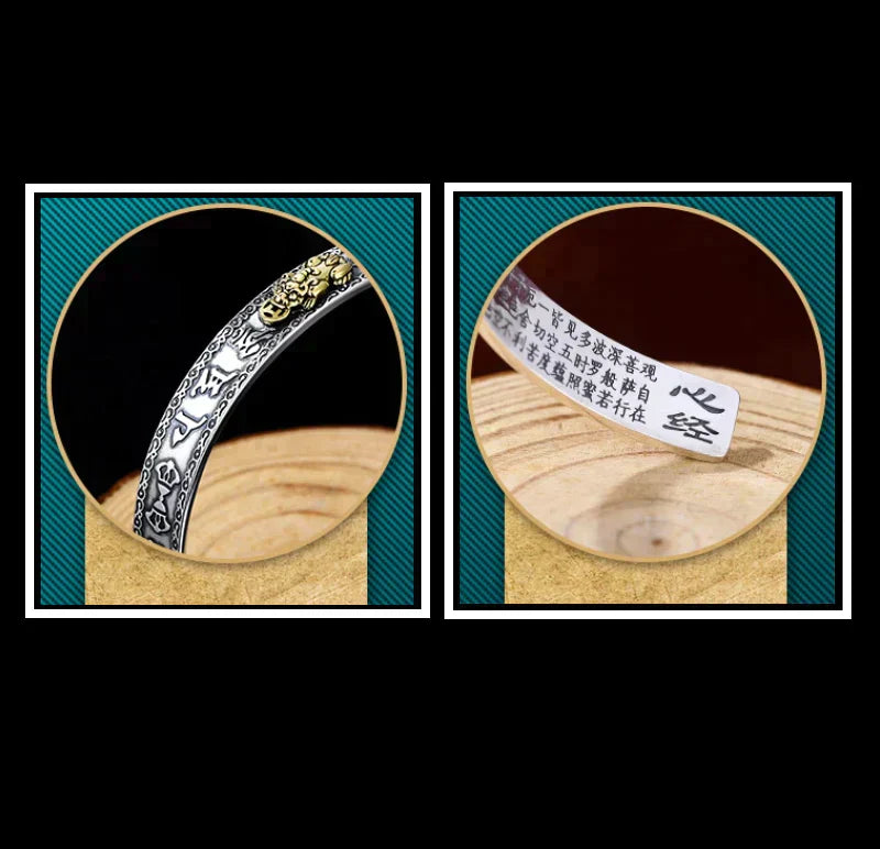 Bracelet Pixiu Argent - Richesse et Feng Shui