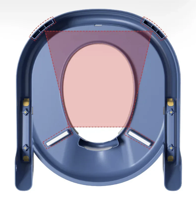 PottyPal Trainer - Réducteur Toilette Enfant Ergonomique