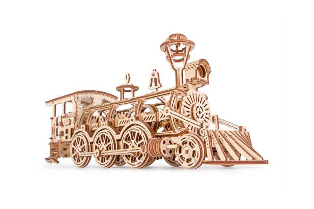TrainCraft 3D Puzzle – Locomotive Historique avec Wagon