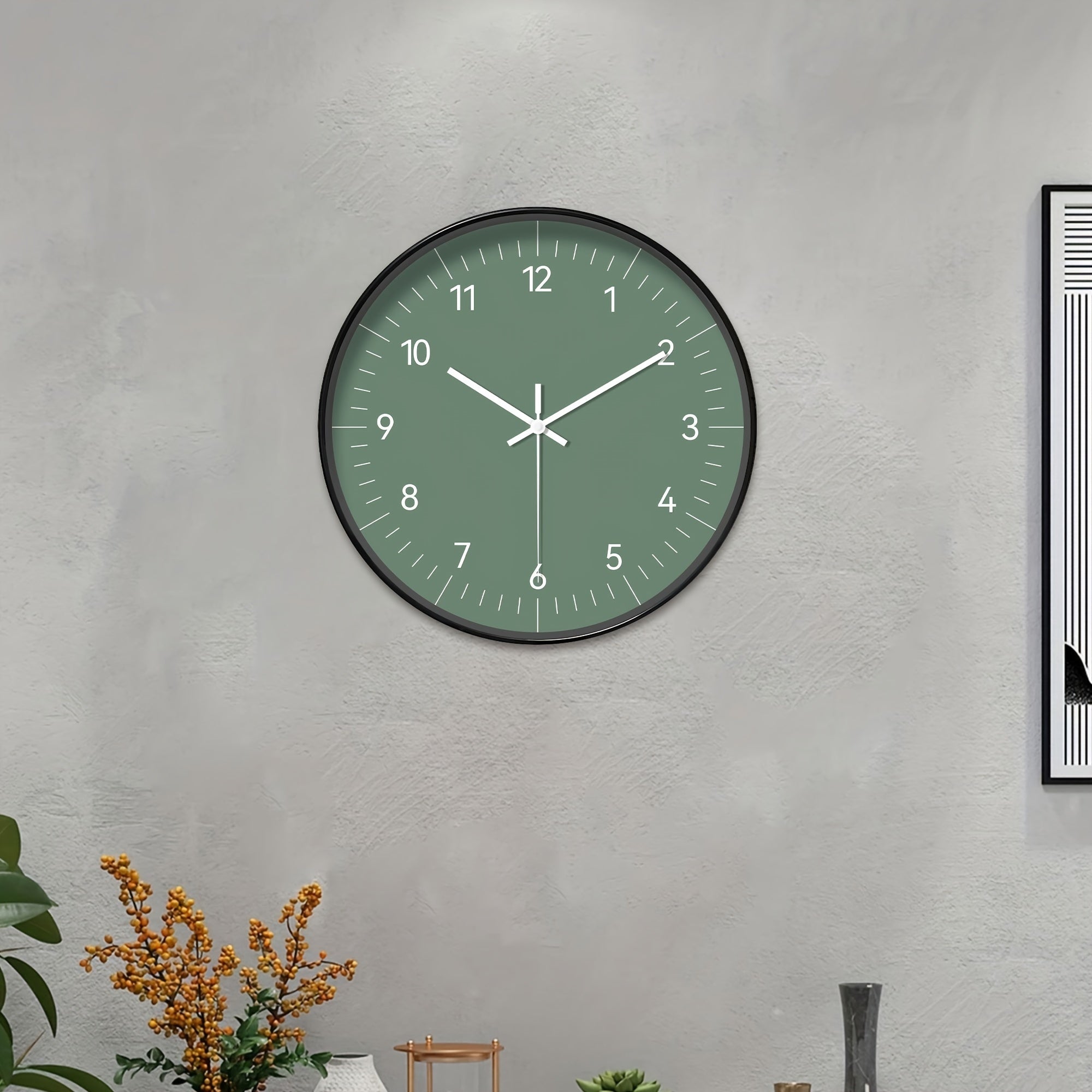 FantasyTime Clock - Horloge Murale Silencieuse Élégante 20 cm