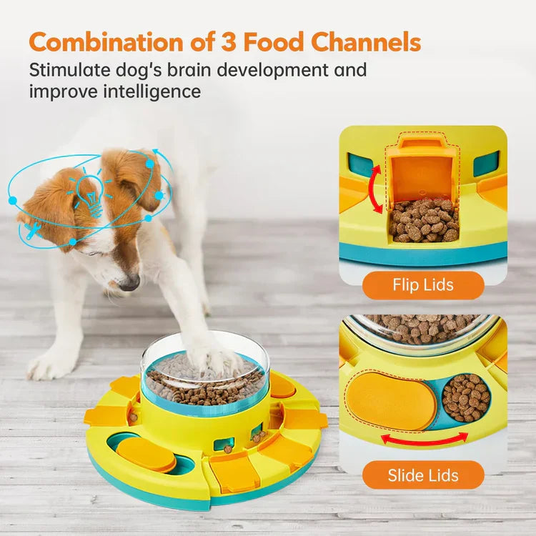 PuzzleFeast Pet Feeder - Jeu de Nourrissage Interactif