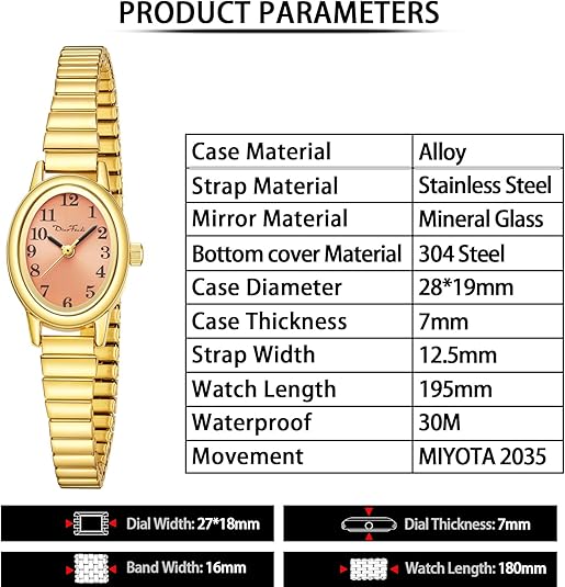 Romy Watch - Montre Femme Mini Élégante