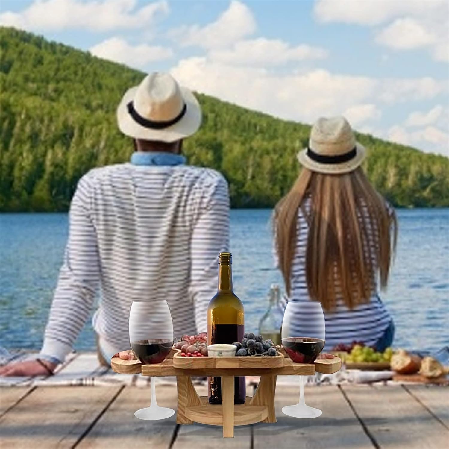DualServe Rack – Étagère Stylée Fruits et Vin