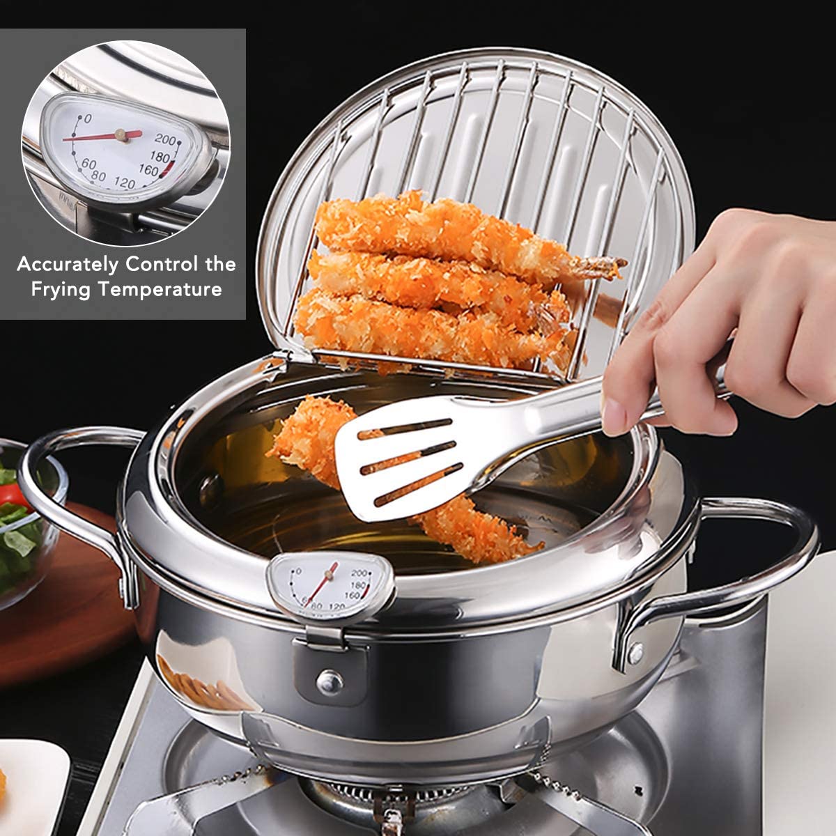 FryMaster - Friteuse en Inox avec Contrôle Précis de la Température