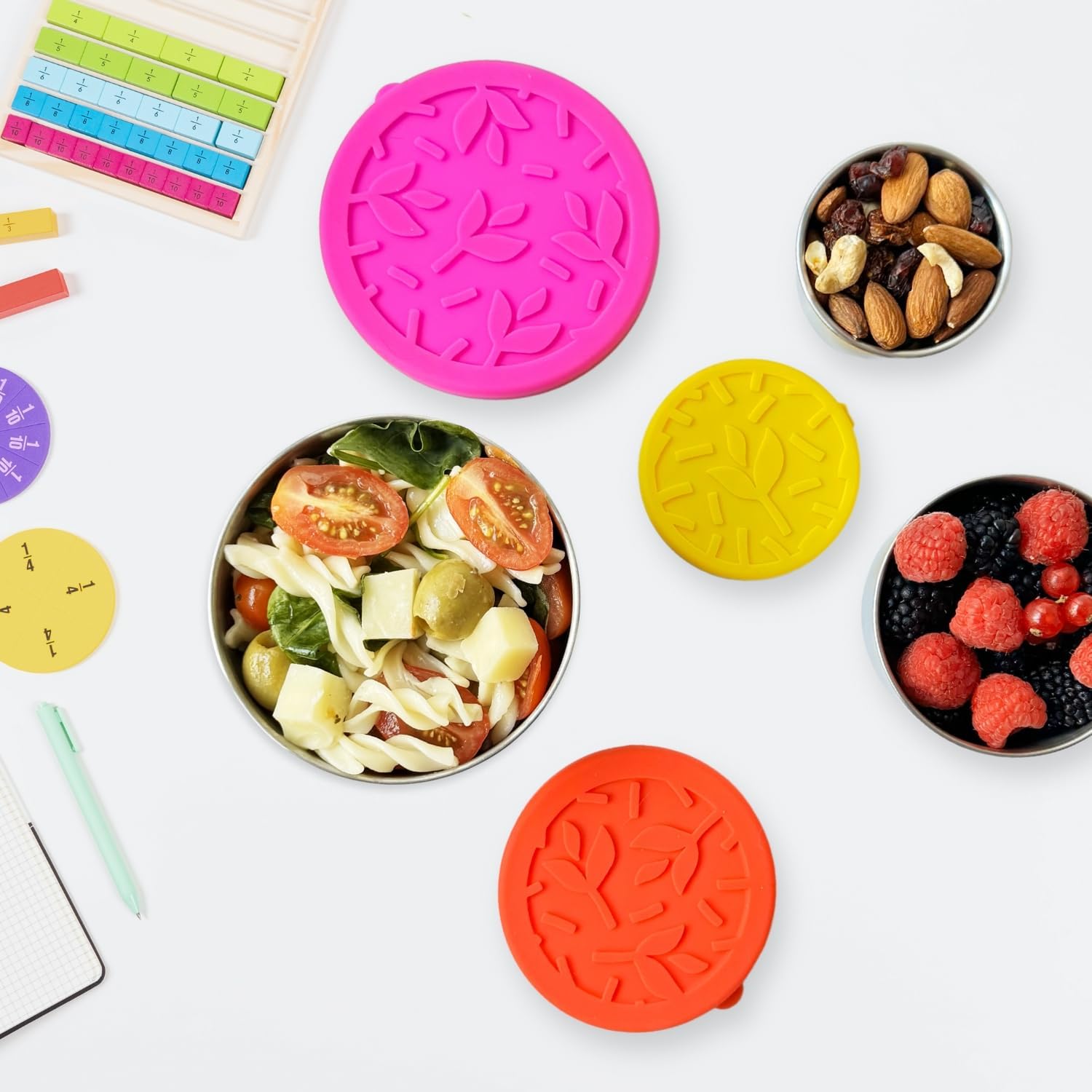 FreshBox Set – Boîtes Déjeuner Inox avec Couvercles