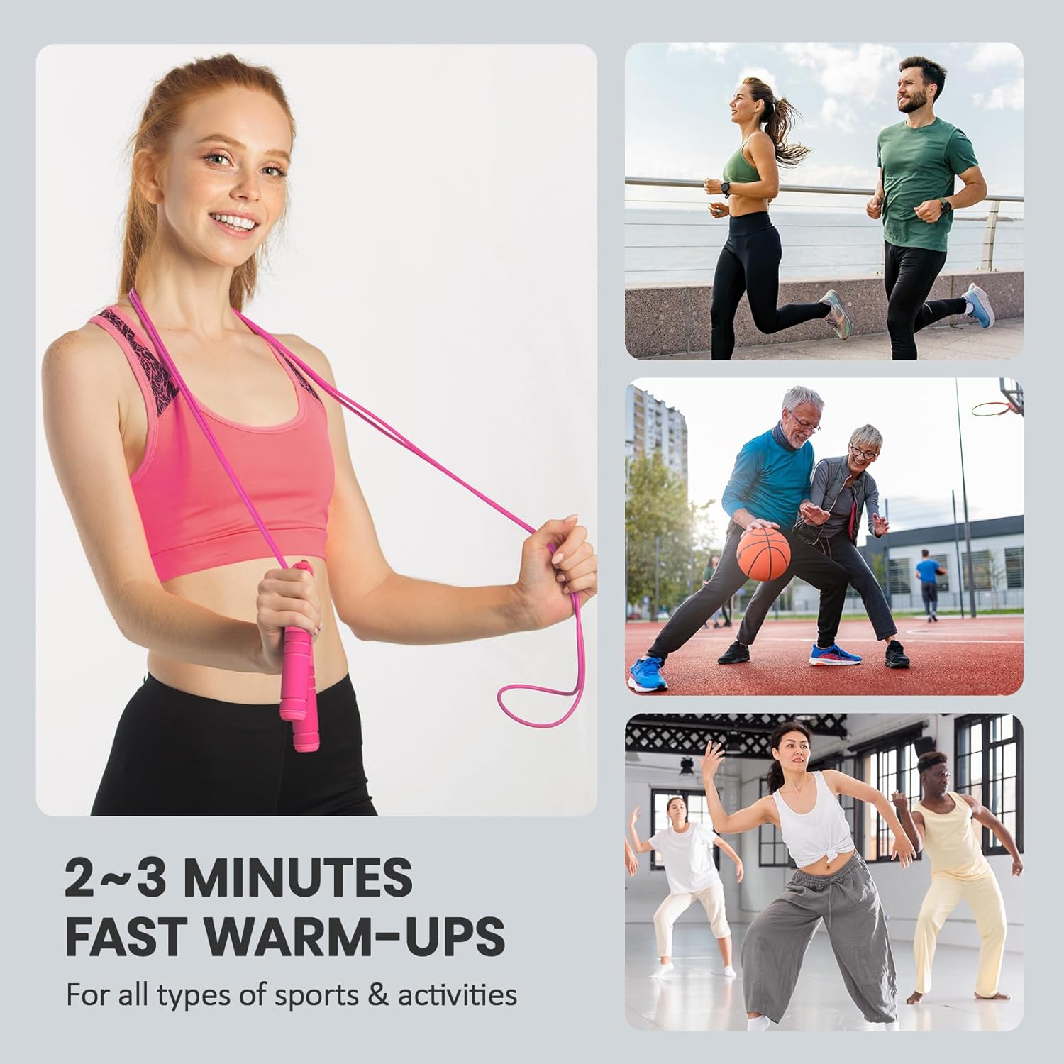 SpeedFit - Corde à Sauter Numérique Compteur Calories