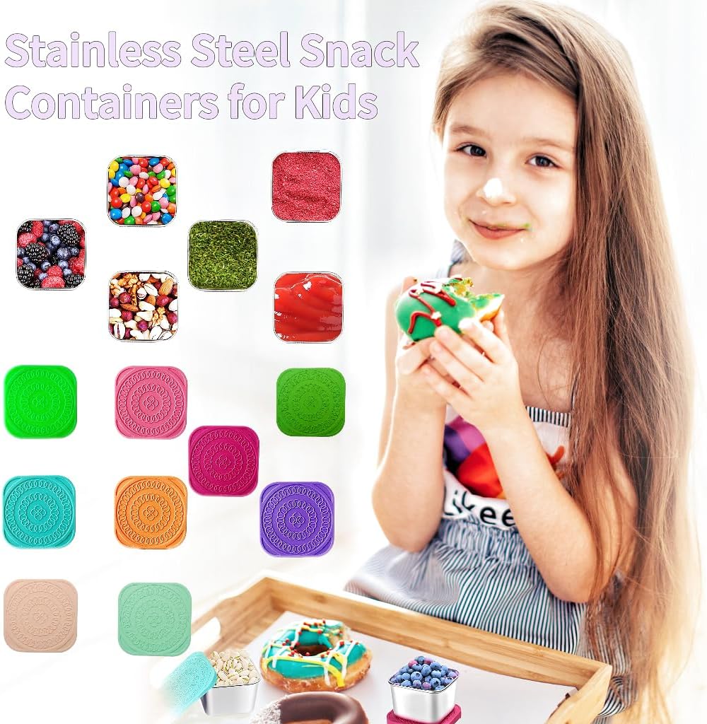 SnackBox Pro - Boîtes Inox Durables pour Enfants