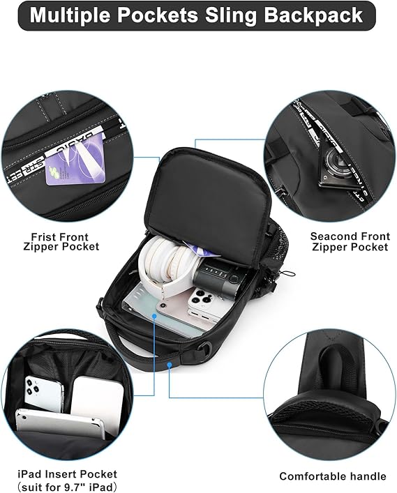 UrbanLite - Sac à Dos Bandoulière Urbain Stylé
