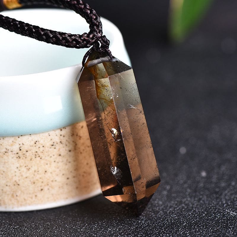 Lyra - Collier cristal améthyste guérissant naturel