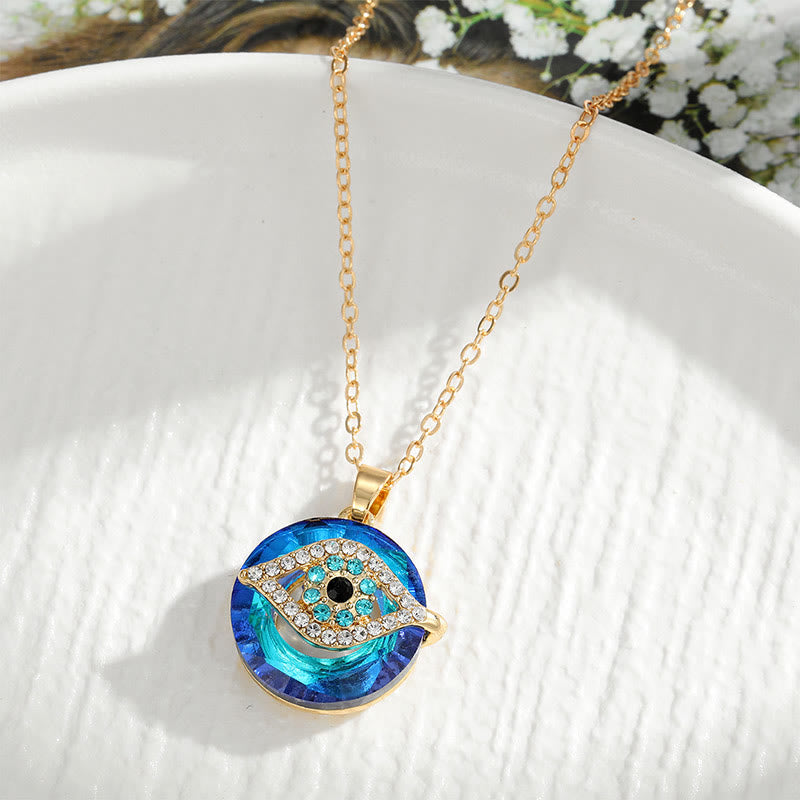 Collier mauvais œil de protection - toujours protégée