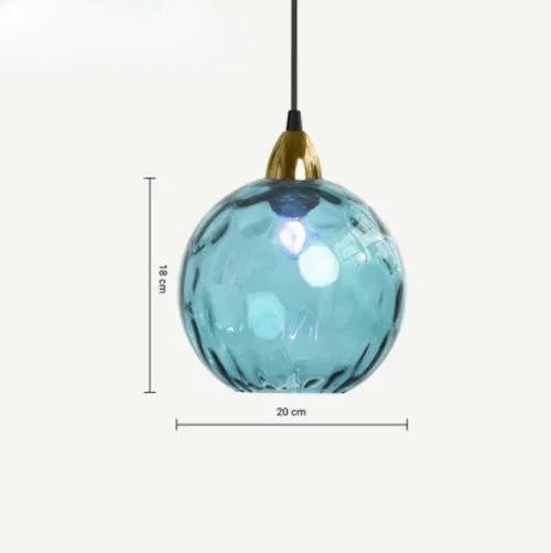 LumiSphere Pendant Light – Suspension Boule Verre